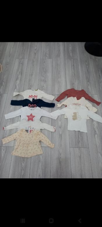 Lots de t shirt manche longue