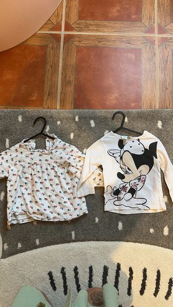 Lot de Haut à manche longue 12mois