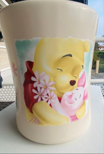mug officiel disney store winnie l'ourson et porcinet