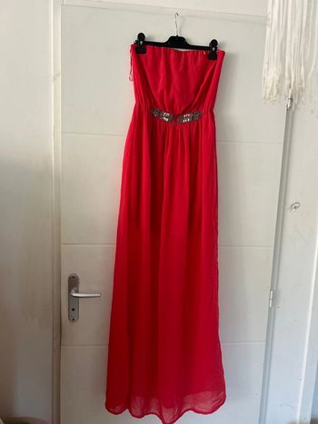 Robe rose corail
