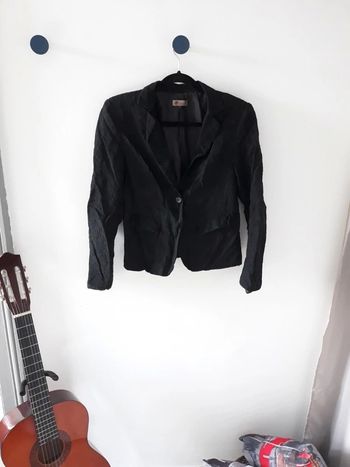 Veste tailleur dentelle fleurie