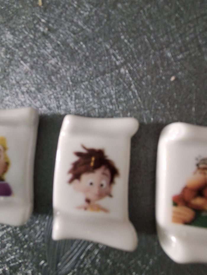 3 fèves sur le thème Asterix en forme de parchemin - photo numéro 3