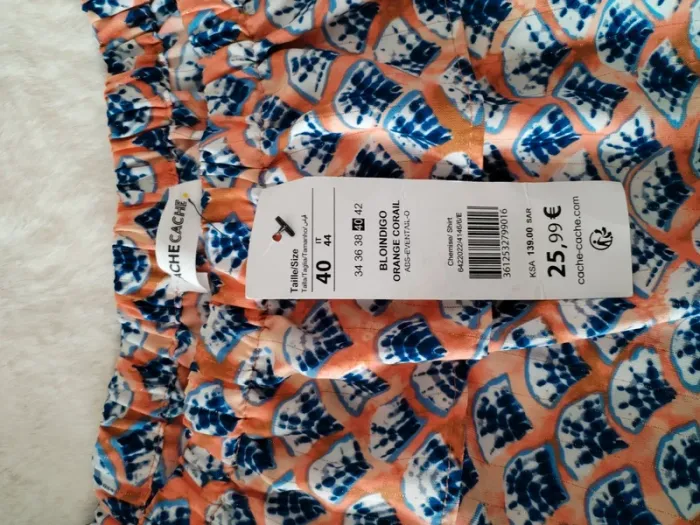 Haut cache cache taille 40 neuf - photo numéro 4