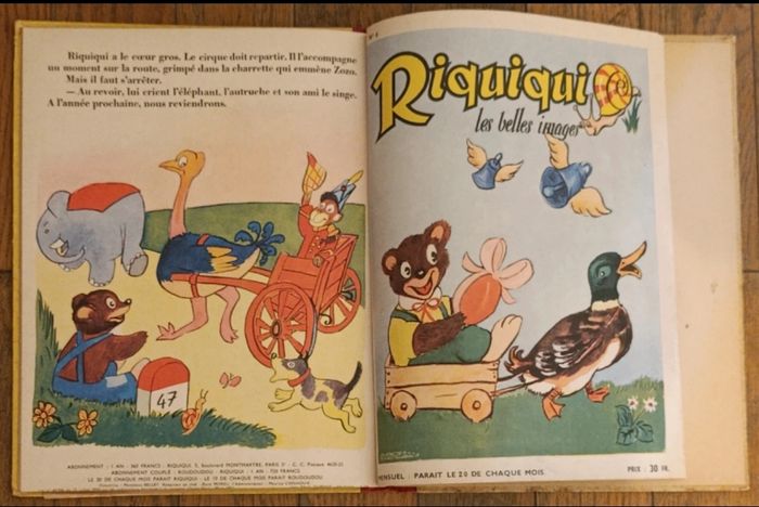Ancien album Riquiqui les belles images N°1 à 6 1951-1952 - photo numéro 7