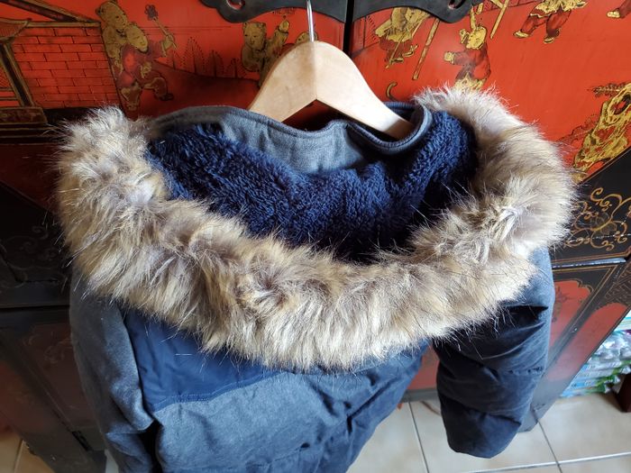 Blouson anorak hiver NEUF garçon TAPE A L'OEIL 14 ans avec capuche🌸Rdv possible sur Paris ou envoi - photo numéro 6