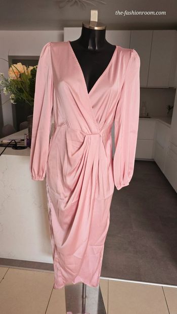 Robe satin taille L