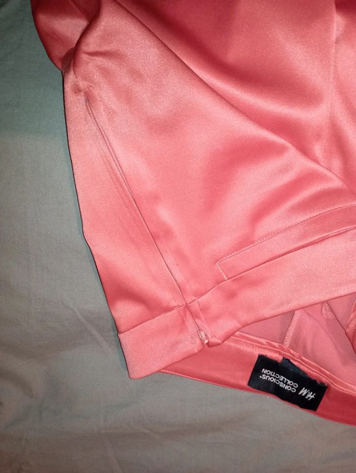 Pantalon satin corail - photo numéro 5