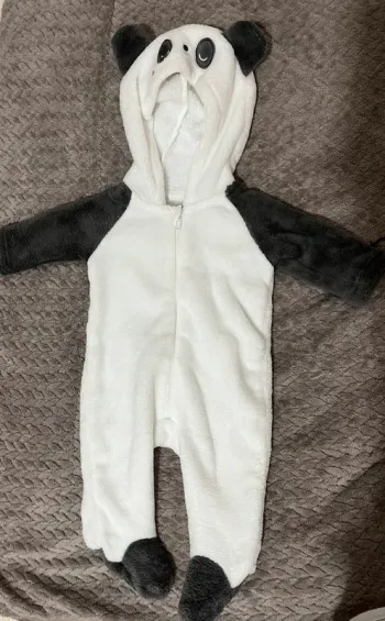 Combinaison bébé panda - 1 mois