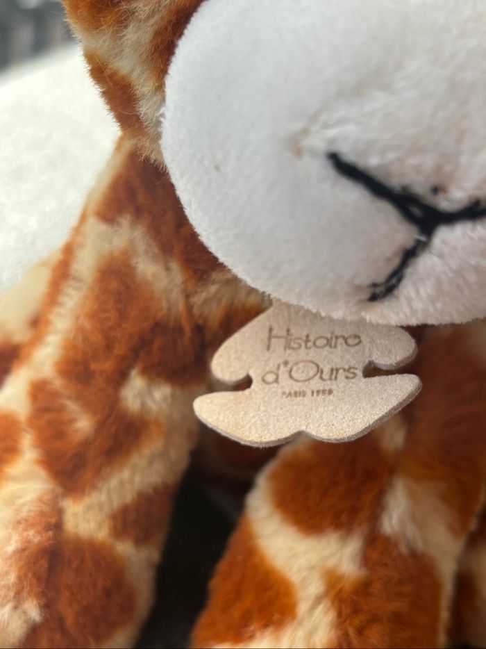 Peluche girafe histoire d’ours - photo numéro 3