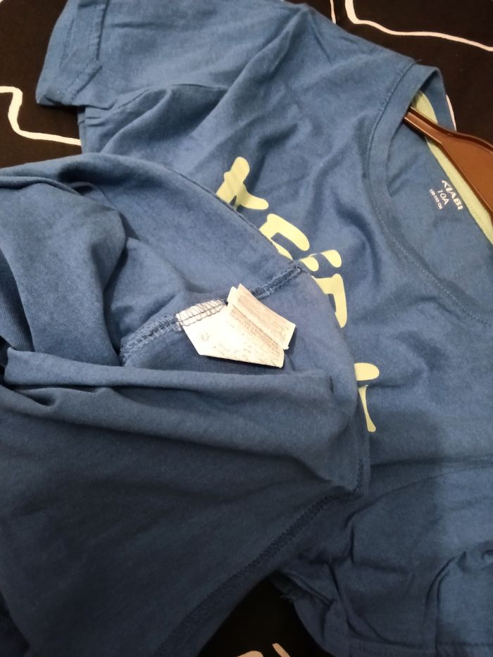 Tee-shirt Kiabi bleu et menthe - photo numéro 4