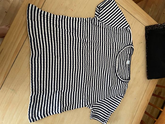 TEE shirt rayé marine TXXL
