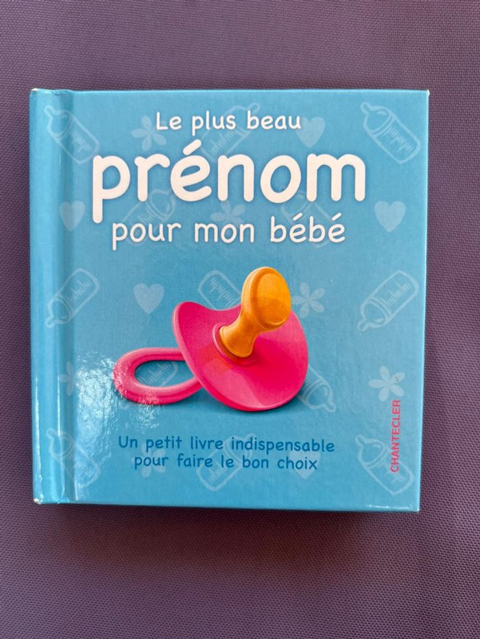 Livre le plus beau prénom pour mon bébé