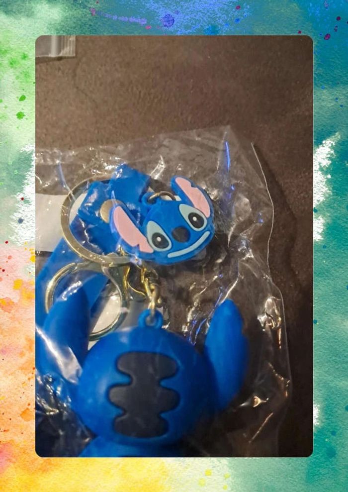 Porte-clé Stitch - Neuf - Figurine 6 cm - photo numéro 3
