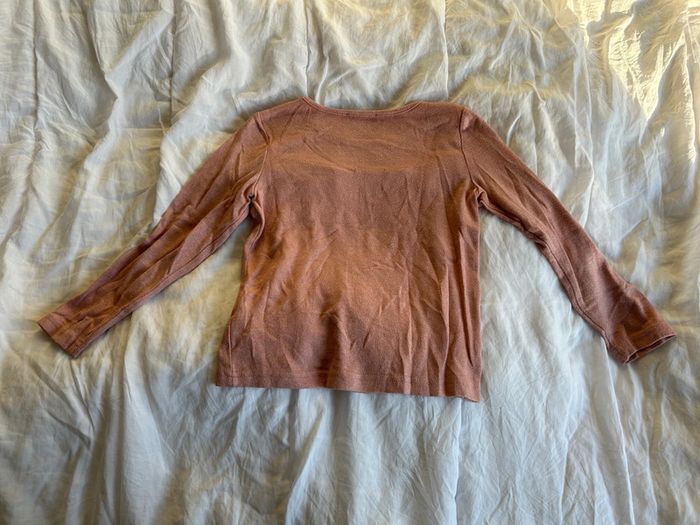 Haut / pull fin la Halle rose 6 ans - photo numéro 4