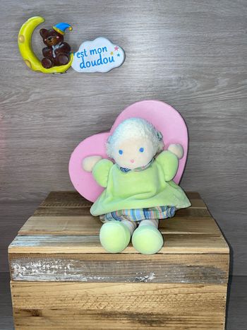 NOU112 doudou poupée nounours 👧🏼