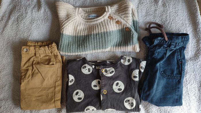 Lot de vêtements en 9 mois