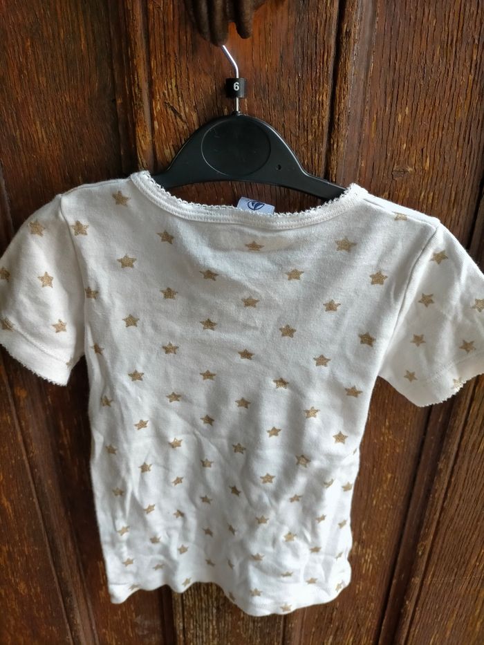 Lot de 2 tee shirts Petit bateau 5 ans - photo numéro 3