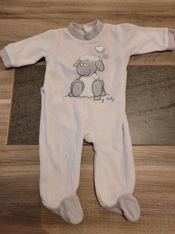 Pyjama 1 pièce- boîte a malices 3 mois