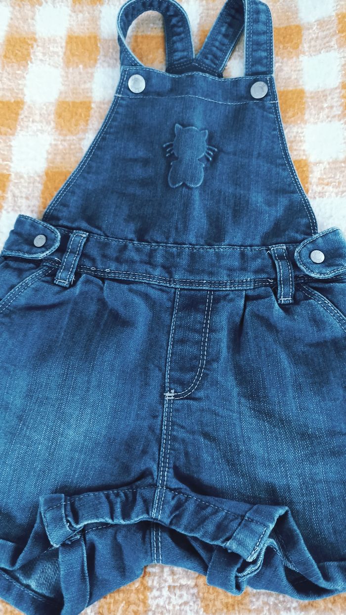 Salopette short 18 mois Obaïbi. - photo numéro 7