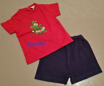 Short + Tee-shirt 12 mois