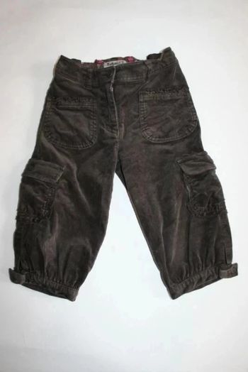 Pantacourt chocolat Okaidi 5 ans