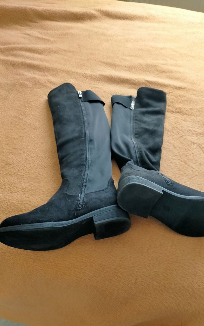 Bottes hautes  jm diamant - photo numéro 3