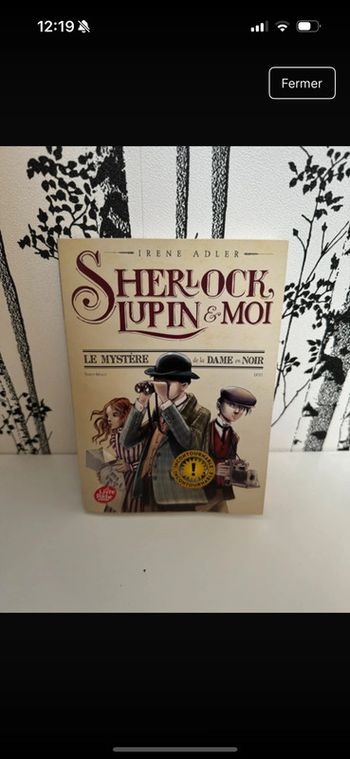 Livre Sherlock, Lupin et moi