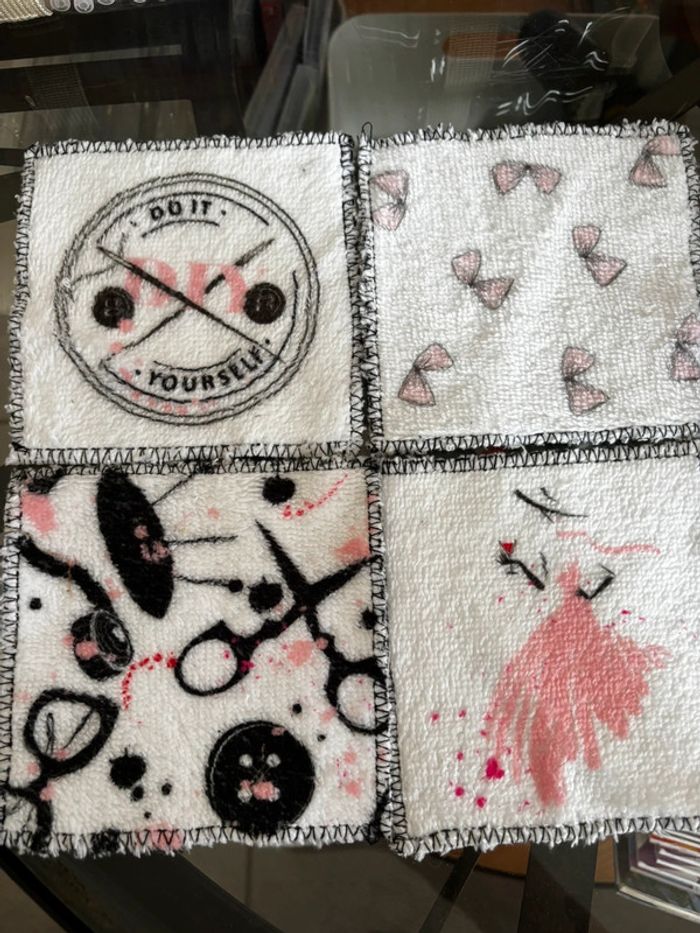 Lingettes lavables - x4 - neuf - 5€ - photo numéro 3