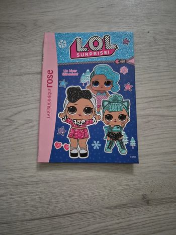 Livre lol surprise un hiver étincelant