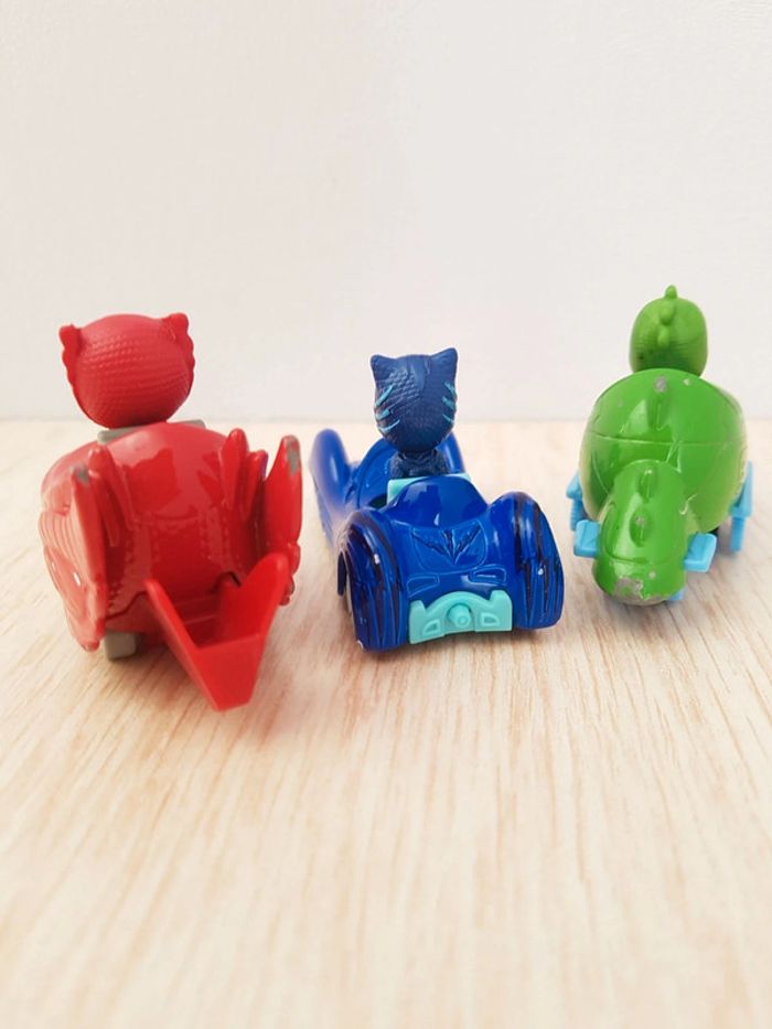 3 Véhicules métal héros PJmasks - photo numéro 6
