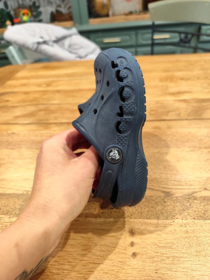 Crocs enfant mixte bleu marine taille 10 : 27-28 - photo numéro 5