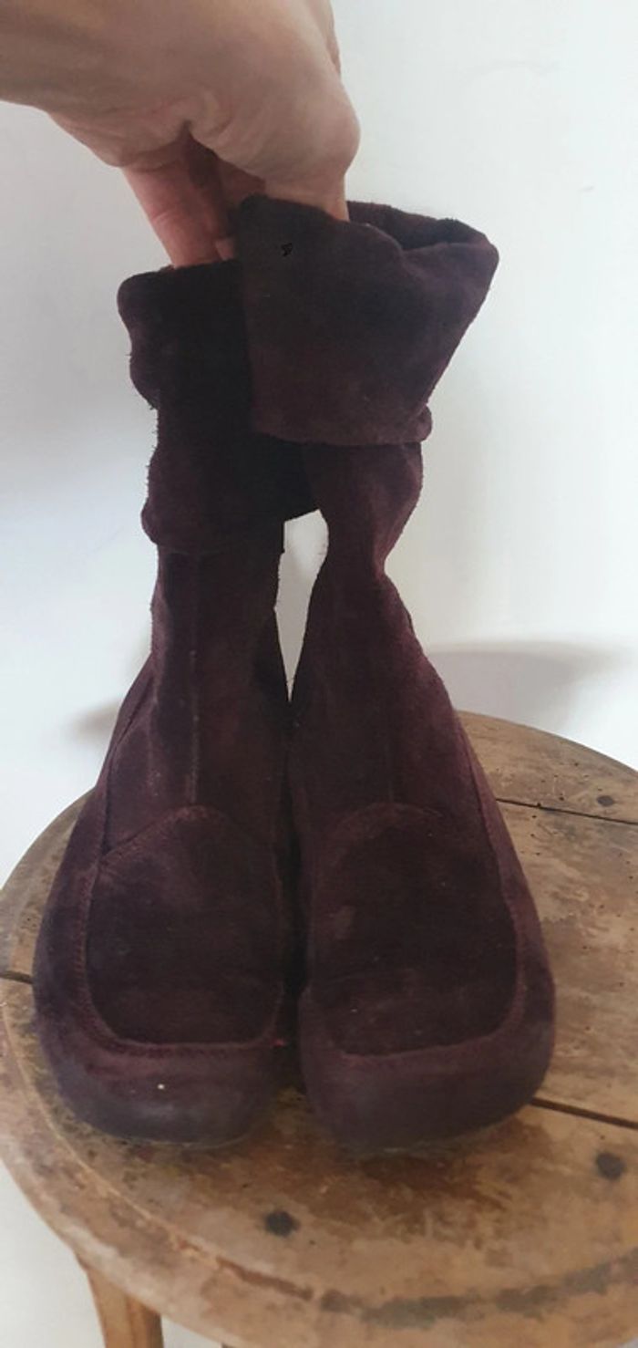 Bottes en daim - photo numéro 3