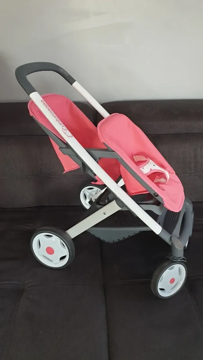 Lot poussette jumeaux + chaise haute 3en1 - photo numéro 6