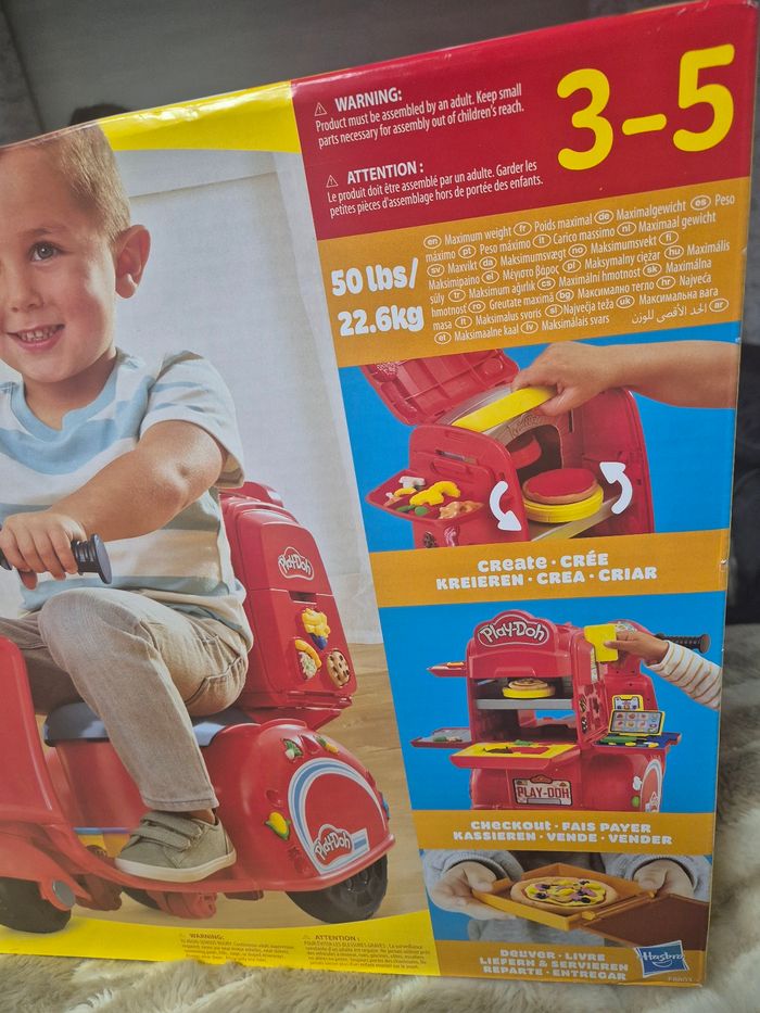 Play-Doh scooter a pizza + Accessoires - photo numéro 3