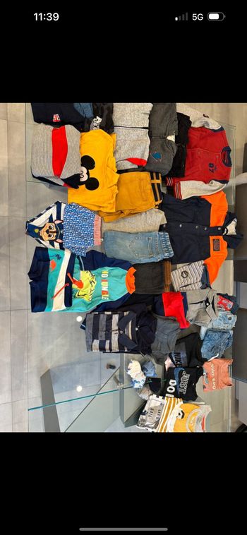 Lot de vêtements garçon taille 3 ans très bon état