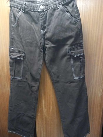 Jeans large marron T38