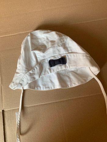 Chapeau blanc jacadi