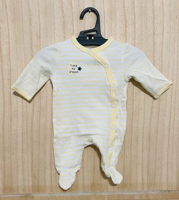 Pyjama / grenouillère, coton, mixte - 0 mois