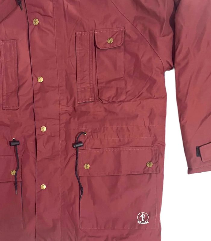 Manteaux Hiver Chaud Scuders Bordeaux Homme Taille M - photo numéro 2