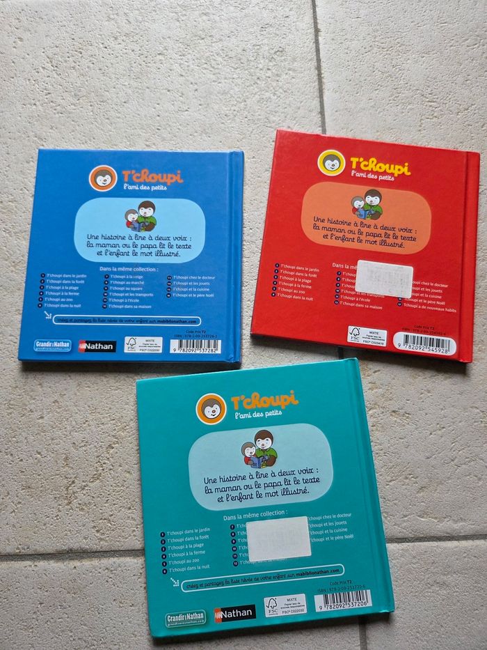 Lot 3 tchoupi 1 histoire à 2 voix - photo numéro 2