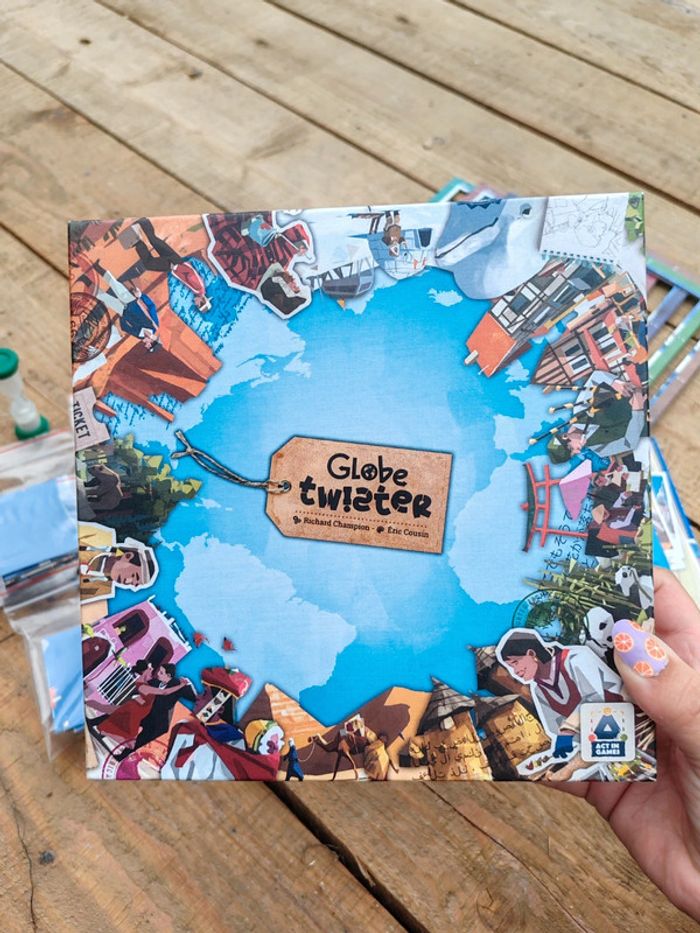 Jeu de société globe twister - photo numéro 9