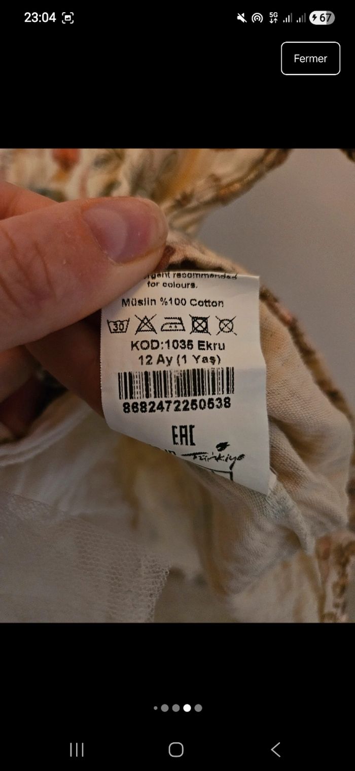 Robe 12 mois vintage - photo numéro 5