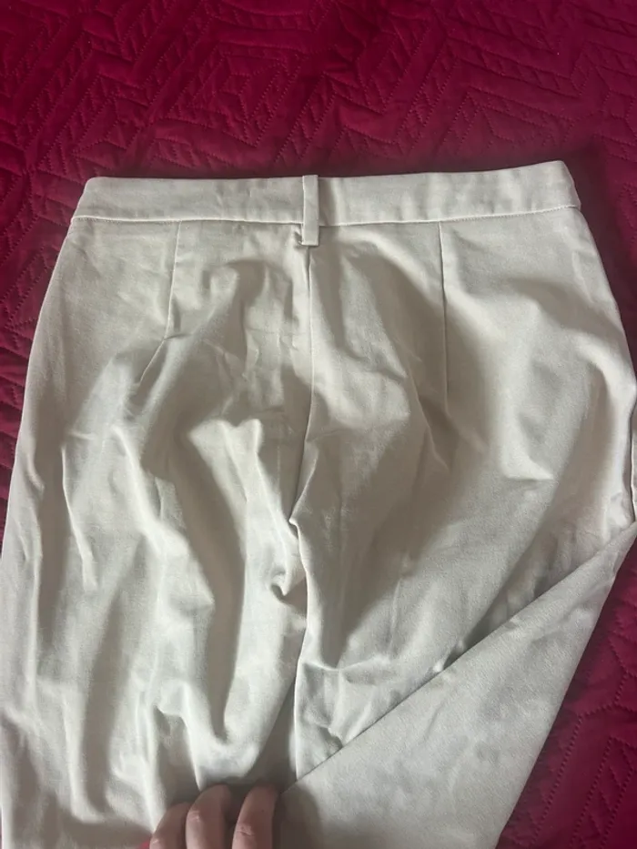 Pantalon taille haute à jambes larges taille L neuf - photo numéro 3