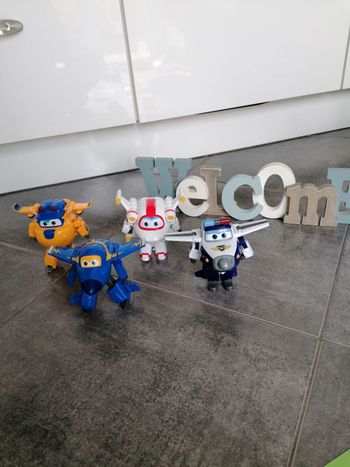 Lot avion super wings transformables