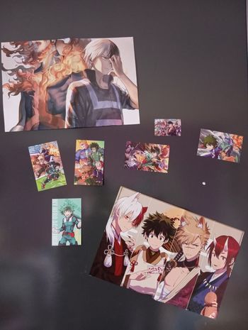 Poster + cartes My Hero Academia 