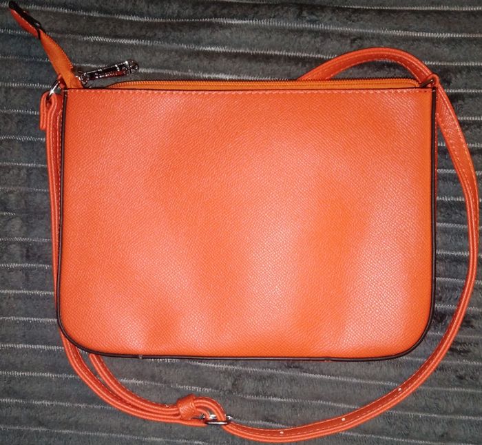 Sac bandoulière femme orange - photo numéro 2