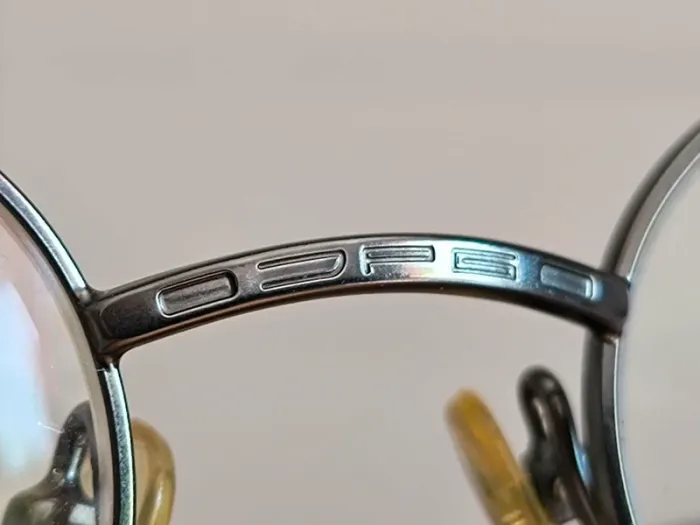 Jean-Paul Gaultier - Monture de lunettes de vue vintage - Gun metal / canon de fusil - photo numéro 3