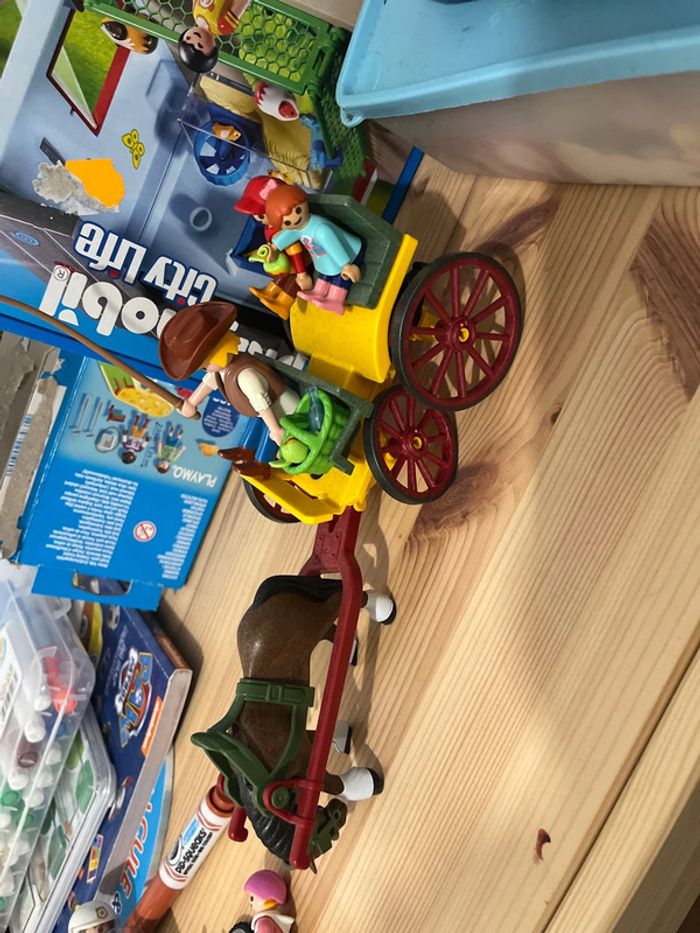 Playmobil calèche - photo numéro 2