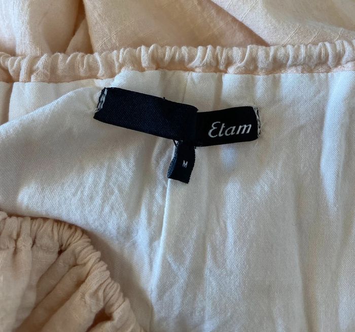 Jupe en coton à nouer Etam Taille M - photo numéro 3