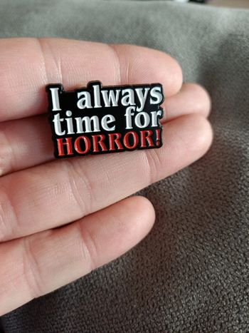 Pins thème horreur "